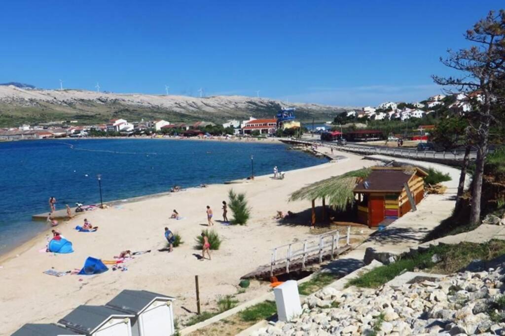Apartment Eli Pag Town Bagian luar foto