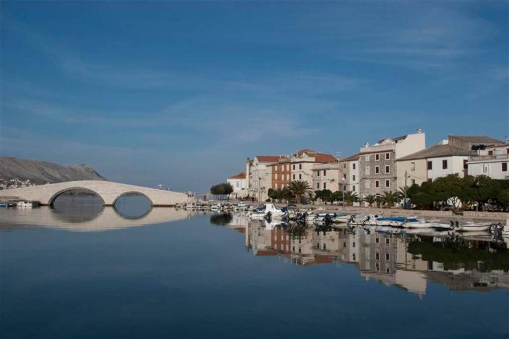 Apartment Eli Pag Town Bagian luar foto